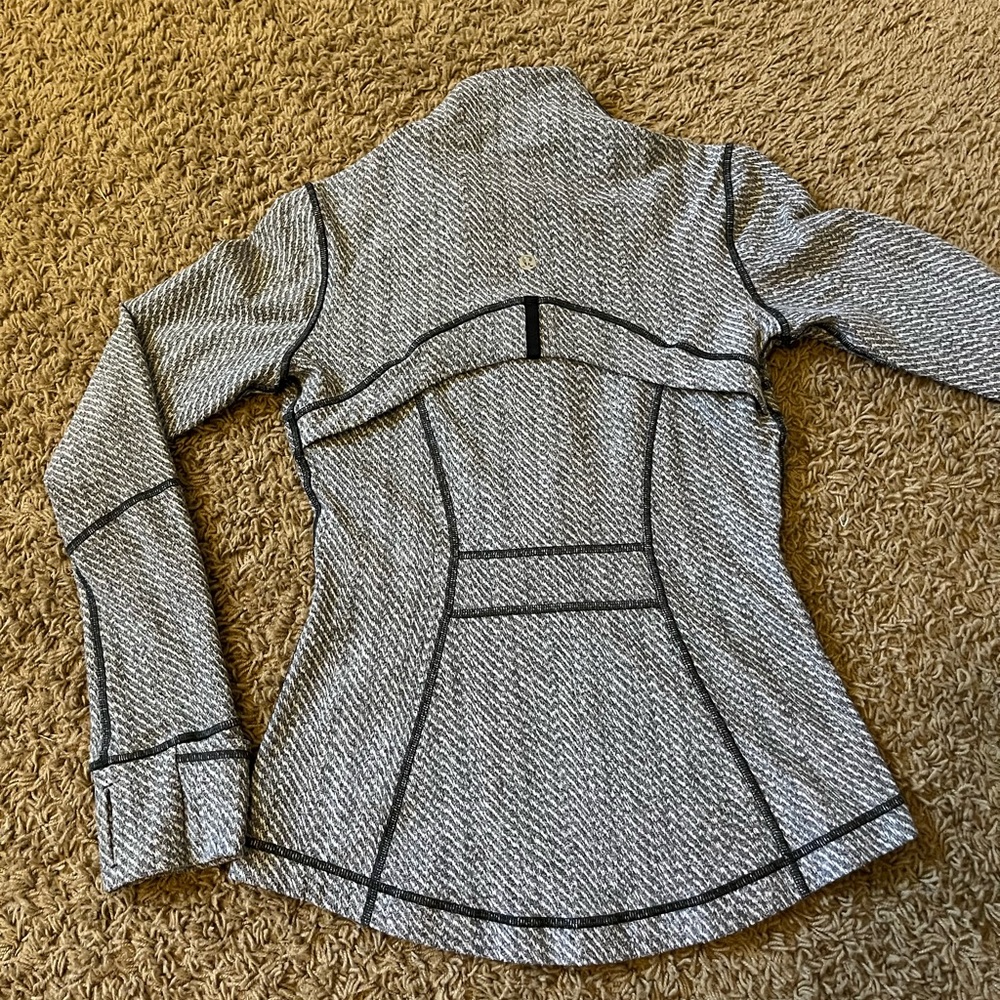 Lululemon Define Jacket (Hazy Heathered White) - image 3